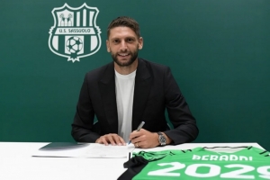 九游娱乐-天赋、激情与忠诚的化身，官方：萨索洛与贝拉尔迪续约至2029年