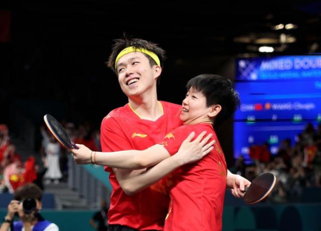 九游APP-王楚钦愿用生命换混双金牌 孙颖莎：打了场翻身仗